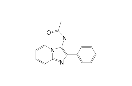 3-ACETAMIDO-2-PHENYL-IMIDAZO-[1,2-A]-PYRIDINE