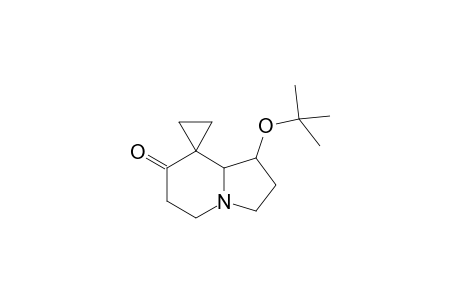 (1'S,8a'R)-1'-tert-Butoxyspiro(cyclopropane-1,8'-(octahydroindolizin)-7'-one