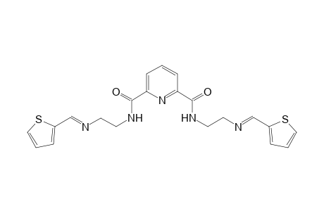 N2,N6-bis(2-((E)-(thiophen-2-ylmethylene)amino)ethyl)pyridine-2,6-dicarboxamide