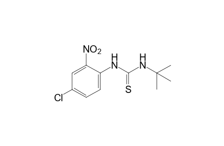 1-tert-butyl-3-(4-chloro-2-nitrophenyl)-2-thiourea