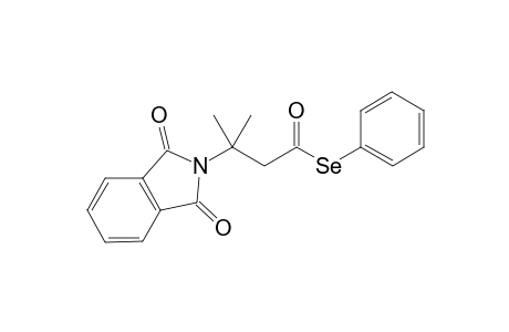 Se-Phenyl 3-(1,3-dioxo-1,3-dihyudro-2H-isoindole-2-yl)-3-methylbutaneselenoate