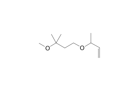 1-methoxy-1,1-dimethyl-3-(1-methylprop-2-enyloxy)propane