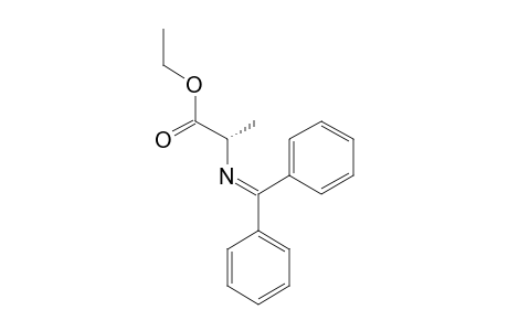 ETHYL-N-(DIPHENYLMETHYLENE)-L-ALANINATE