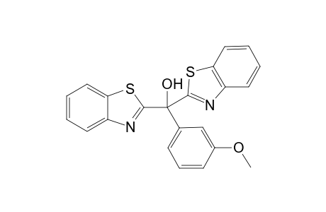 Bis(1,3-benzothiazol-2-yl)(3-methoxyphenyl)methanol