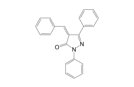 4-Benzylidene-2,5-diphenyl-2,4-dihydro-pyrazol-3-one