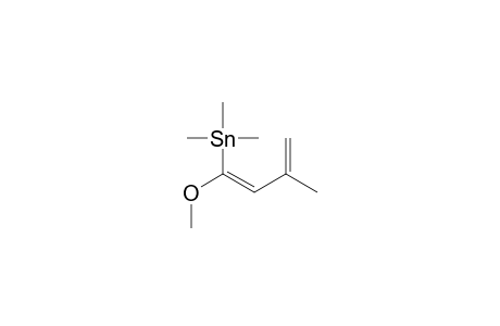Stannane, (1-methoxy-3-methyl-1,3-butadienyl)trimethyl-, (Z)-