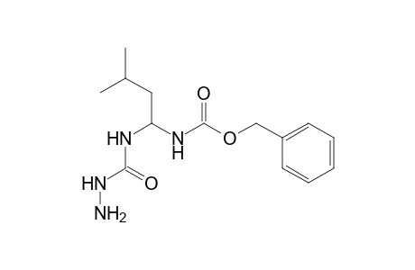 4-[1-(Benzyloxycarbonylamino)isopentyl]semicarbazide