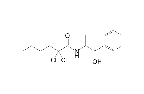 N-(2'-Hydroxy-1'-methyl-2'-phenylethyl)-2,2-dichlorohexanamide