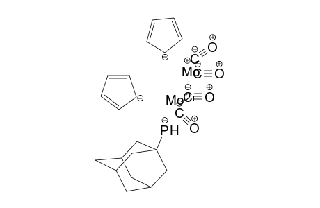 Molybdenum(II) 1-adamantylphosphanide bis(cyclopenta-2,4-dien-1-ide) molybdenum(I) tetracarbonyl