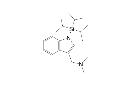 3-Dimethylaminomethyl-1-triisopropylsilylindole