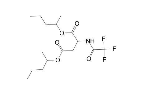 L-Aspartic acid, N-(trifluoroacetyl)-, bis(1-methylbutyl) ester