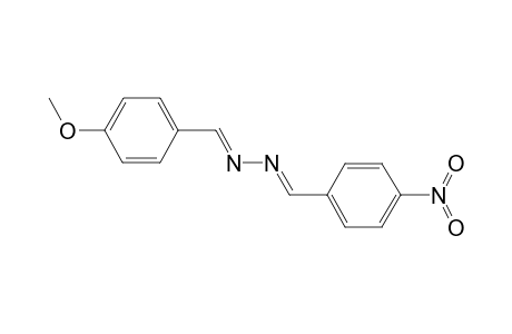 N-[4-Methoxybenzylidene]-N'-[4'-nitrobenzylidene]-azine