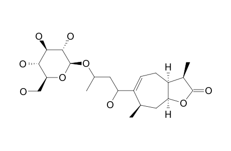4-O-BETA-D-GLUCOPYRANOSYL-11-ALPHA,13-DIHYDRO-8-EPI-DESACETYLXANTHIUMINOL