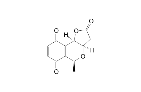 (3aR,5S,9bR)-5-methyl-3,3a,5,9b-tetrahydrofuro[3,2-c]isochromene-2,6,9-trione