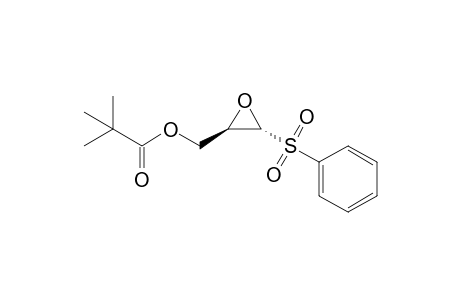 [(2R,3R)-3-(benzenesulfonyl)oxiran-2-yl]methyl 2,2-dimethylpropanoate