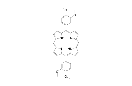 5,15-Bis(3,4-dimethoxyphenyl)porphyrin