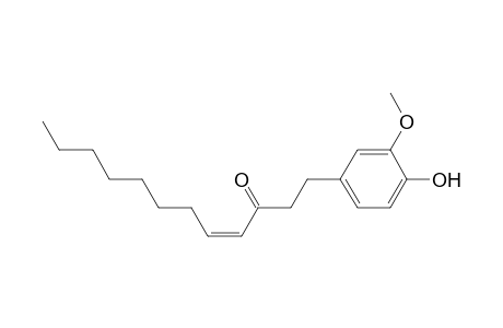 4-Dodecen-3-one, 1-(4-hydroxy-3-methoxyphenyl)-, (Z)-