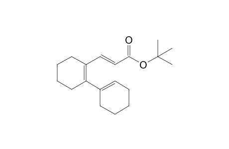 t-Butyl (E)-3-(bicyclohexyl-1,1'-dien-2-yl)acrylate