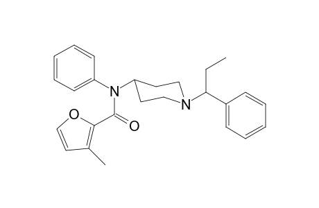 3-Methyl-N-phenyl-N-[1-(1-phenylpropyl)piperidin-4-yl]furan-2-carboxamide