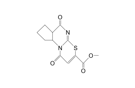 3-Methoxycarbonyl-7,8-trimethylene-1H,6H-R-7,C-8-dihydro(1,3)thiazino(3,2-A)pyrimidine-1,6-dione
