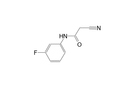 2-cyano-N-(3-fluorophenyl)acetamide