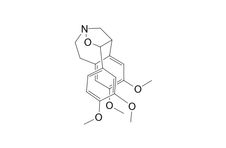 1,4-Methano-4H-3,4-benzoxazocine, 2-(3,4-dimethoxyphenyl)-1,2,5,6-tetrahydro-8,9-dimethoxy-, (1.alpha.,2.beta.,4.alpha.)-(.+-.)-