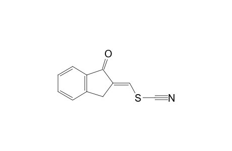(E)-(1-Oxo-1,3-dihydro-2H-inden-2-ylidene)methyl thiocyanate