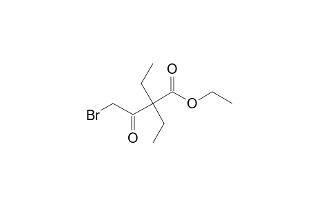 4-Bromo-2,2-diethyl-3-keto-butyric acid ethyl ester