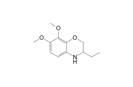 3-Ethyl-7,8-dimethoxy-3,4-dihydro-2H-1,4-benzoxazine