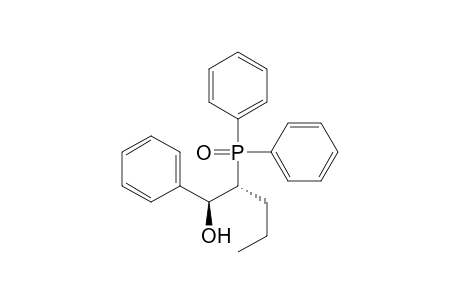 Benzenemethanol, .alpha.-[1-(diphenylphosphinyl)butyl]-, (R*,S*)-(.+-.)-
