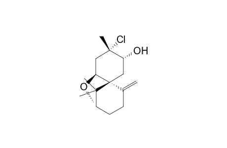 7-Hydroxy-2,3,4,5,5a,6,7,8,9,9a-decahydro-8-chloro-2,5-mehano-8,10,10-trimethyl-5-methylene-1-benzoxepin