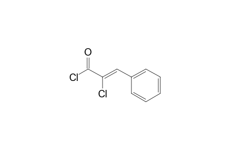 2-Propenoyl chloride, 2-chloro-3-phenyl-