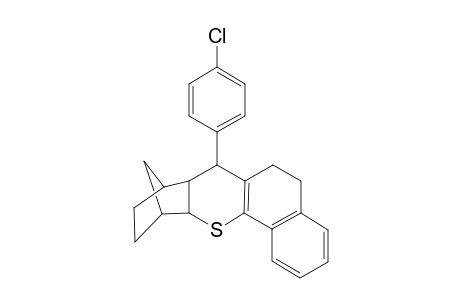 exo-10-(p-Chlorophenyl)benzo[c]-3-thiatetracyclo[10.2.1.0.0]hexadec-4-ene