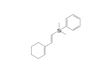 (E)-(2-cyclohexenylvinyl)dimethyl(phenyl)silane