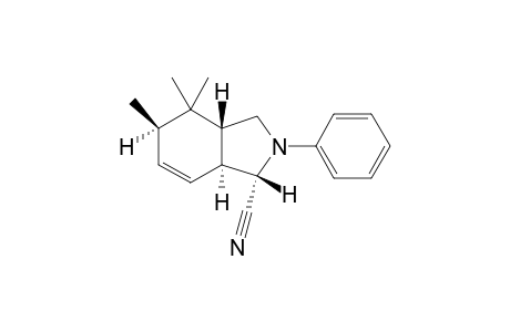1.beta.-Cyano-N-phenyl-4.beta.,4.alpha.,5.beta.-trimethyl-1.alpha.,3,4,5.alpha.,9.beta.-hexahydroisoindole