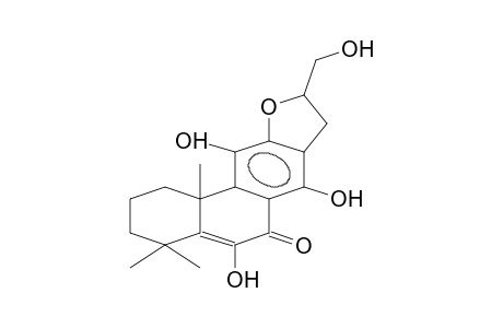 PHENANTHRO[3,2-b]FURAN-6(2H)-ONE, 1,3,4,4a,5,8,9,11b-OCTAHYDRO-5,7,11-TRIHYDROXY-9-(HYDROXYMETHYL)-4,4,9,11b-TETRAMETHYL-