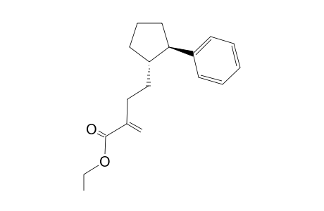 trans1-(3-Carbethoxy-3-butenyl)-2-phenylcyclopentane