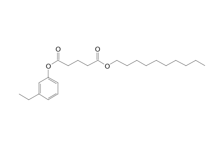 Glutaric acid, decyl 3-ethylphenyl ester