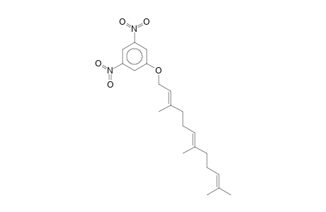 1,3-Dinitro-5-[(2E,6E)-3,7,11-trimethyldodeca-2,6,10-trienoxy]benzene