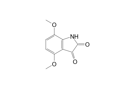 1H-Indole-2,3-dione, 4,7-dimethoxy-