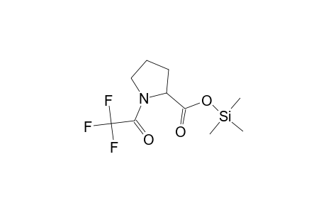 L-Proline, 1-(trifluoroacetyl)-, trimethylsilyl ester