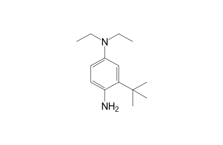 4-Amino-3-t-butyl-N,N-diethyl aniline