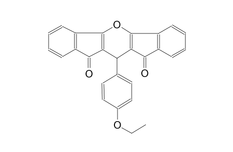 5H-diindeno[1,2-b:2,1-e]pyran-5,7(6H)-dione, 6-(4-ethoxyphenyl)-
