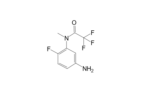 5-Amino-2-fluoro-N-methyl-N-trifluoroacetylaniline