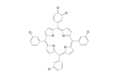 5-(3,4-BENZOQUINONYL)-10,15,20-TRIS-(3-HYDROXYPHENYL)-PORPHYRIN
