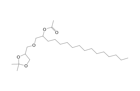 2-Hexadecanol, 1-[(2,2-dimethyl-1,3-dioxolan-4-yl)methoxy]-, acetate