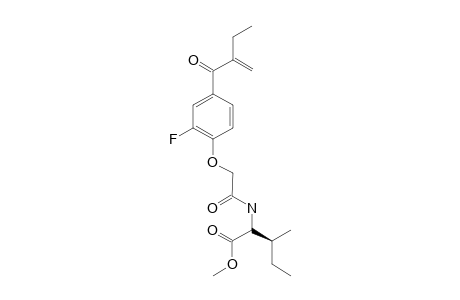 METHYL-2-[2-[2-FLUORO-4-(2-METHYLENEBUTANOYL)-PHENOXY]-ACETAMIDO]-3-METHYLPENTANOATE