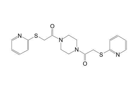 1,4-bis[(2-pyridinylsulfanyl)acetyl]piperazine