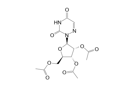 2-beta-D-ribofuranosyl-as-triazine-3,5(2H,4H)-dione,2',3',5'-triacetate