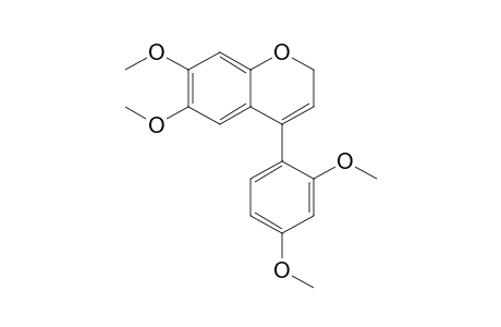 6,7-Dimethoxy-4-(2,4-dimethoxyphenyl)-2H-1-benzopyran